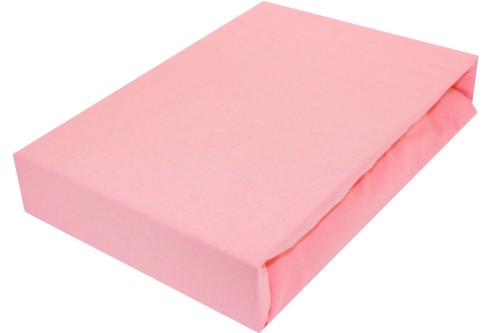 Prześcieradło JERSEY Z GUMKĄ 140g/m2 RÓŻOWY