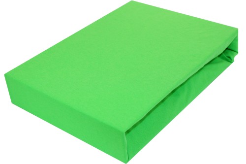 Prześcieradło JERSEY Z GUMKĄ 140g/m2 ZIELONE