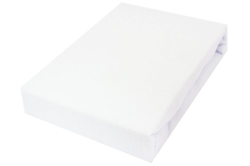 Prześcieradło FROTTE Z GUMKĄ 180g/m2 BIAŁE