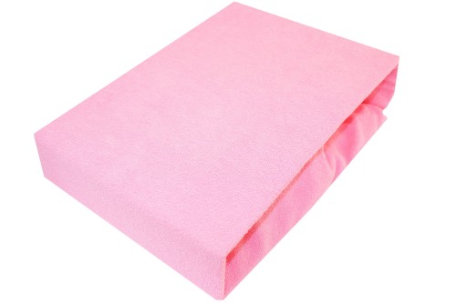 Prześcieradło FROTTE Z GUMKĄ 180g/m2 RÓŻOWY