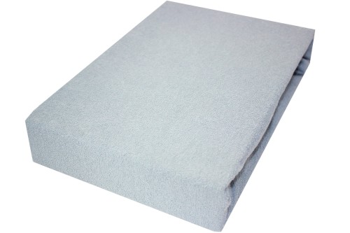 Prześcieradło FROTTE Z GUMKĄ 180g/m2 POPIELATE