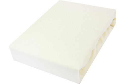 Prześcieradło FROTTE Z GUMKĄ 200g/m2 ECRU