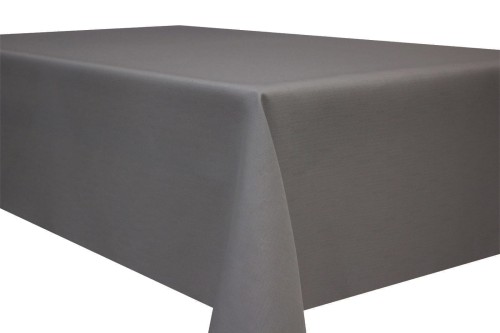 Obrus plamoodporny DESZCZYK STALOWY WYKOŃCZENIE W ZĄBEK