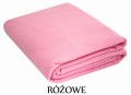 Prześcieradło Flanelowe 160x200 cm 100% Bawełna - Różowe