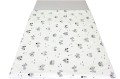 ŚPIWOREK DLA DZIECKA PRZEDSZKOLAKA 70x125 cm / 75x140 cm AUTKA NA BIAŁYM + JASNY POPIEL