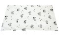 ŚPIWOREK DLA DZIECKA PRZEDSZKOLAKA 70x125 cm / 75x140 cm AUTKA NA BIAŁYM + JASNY POPIEL
