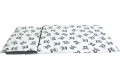 ŚPIWOREK DLA DZIECKA PRZEDSZKOLAKA 70x125 cm / 75x140 cm PANDA OCZY SZARE + GRAFIT