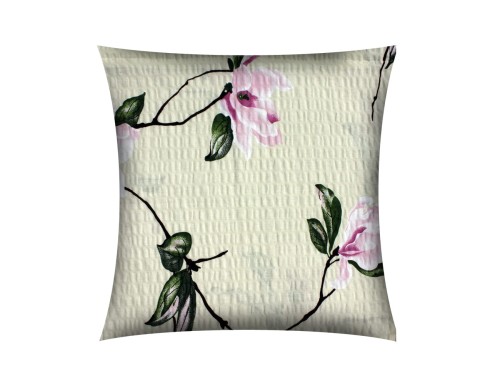 POSZEWKA NA PODUSZKĘ JASIEK 40x40cm 100% BAWEŁNA KORA | MAGNOLIA ECRU