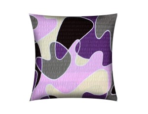 POSZEWKA NA PODUSZKĘ JASIEK 40x40cm 100% BAWEŁNA KORA | LINKI FIOLETOWE