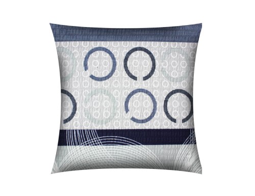 POSZEWKA NA PODUSZKĘ JASIEK 40x40cm 100% BAWEŁNA KORA | TRZEPACZKI GRANAT