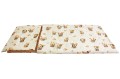 ŚPIWOREK DLA DZIECKA PRZEDSZKOLAKA 70x125 cm / 75x140 cm KRÓLICZKI + CYNAMON