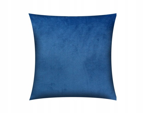 POSZEWKA DEKORACYJNA VELVET/WELUR | 40x40cm | ZAPIĘCIE KOPERTOWE | GRANAT NAVY