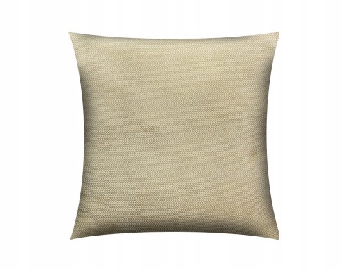 POSZEWKA DEKORACYJNA VELVET/WELUR | 40x40cm | ZAPIĘCIE KOPERTOWE | JASNY BRĄZ