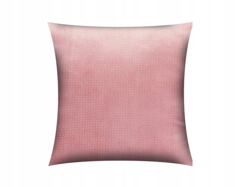 POSZEWKA DEKORACYJNA VELVET/WELUR | 40x40cm | ZAPIĘCIE KOPERTOWE | BRUDNY RÓŻ RETRO