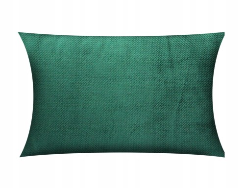 POSZEWKA DEKORACYJNA VELVET/WELUR | 40x60cm | ZAPIĘCIE KOPERTOWE | ZIELEŃ BUTELKOWA