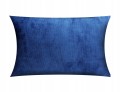 POSZEWKA DEKORACYJNA VELVET/WELUR | 40x60cm | ZAPINANA NA ZAMEK | GRANAT NAVY