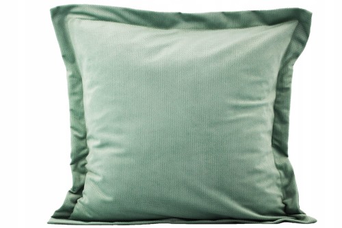 POSZEWKA DEKORACYJNA VELVET/WELUR Z RAMKĄ | 40x40cm | ZAPIĘCIE KOPERTOWE | SZAŁWIA