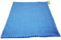 Kocyk dla dzieci i niemowląt MINKY 80x100 / 100X135 DINO - MINKY GRANAT