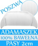  POSZWA HOTELOWA ADAMASZEK BIAŁY PASY 2CM