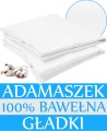 PRZEŚCIERADŁO HOTELOWE BIAŁE ADAMASZEK GŁADKI