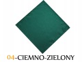 Serwetki i bieżniki dekoracyjne PLAMOODPORNE KOLORY OBSZYTE NA ZAKŁADKĘ | KOLOR: CIEMNO ZIELONY