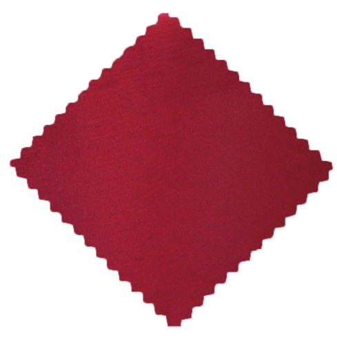 Serwetki i bieżniki plamoodporne BORDOWE DESZCZYK WYKOŃCZONE W ZĄBEK