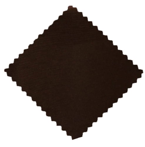 Serwetki i bieżniki plamoodporne BRĄZOWE DESZCZYK WYKOŃCZONE W ZĄBEK