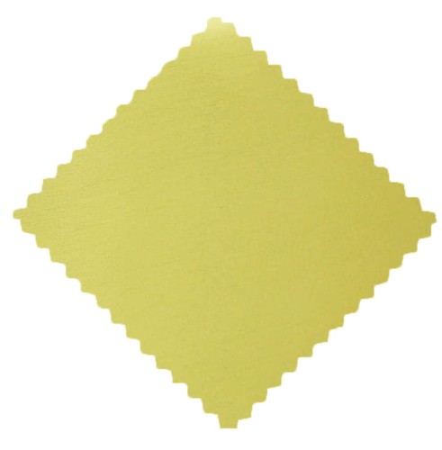 Serwetki i bieżniki plamoodporne ŻÓŁTE DESZCZYK WYKOŃCZONE W ZĄBEK