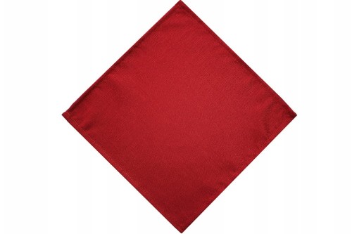 Serwetki i bieżniki plamoodporne BORDOWE DESZCZYK OBSZYTE