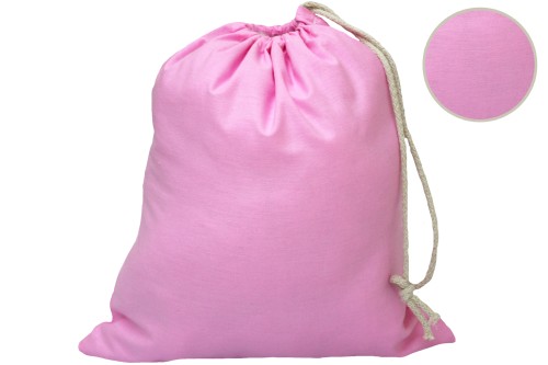 WOREK NA BUTY KAPCIE STRÓJ GIMNASTYCZNY 32x38cm DO SZKOŁY I PRZEDSZKOLA | RÓŻOWY
