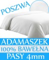 POSZWA HOTELOWA ADAMASZEK BIAŁY PASY 4MM