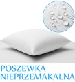 POSZEWKA NIEPRZEMAKALNA WODOODPORNA NA MAŁĄ PODUSZKĘ