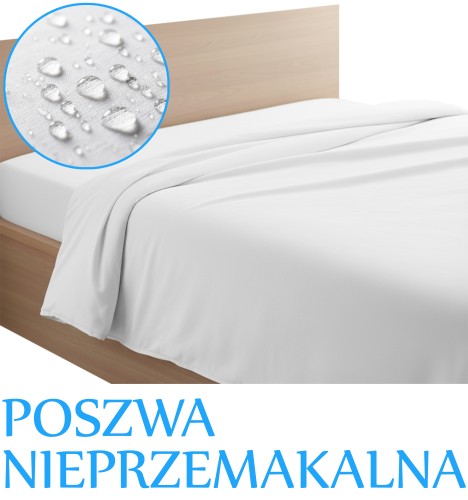 POSZWA NIEPRZEMAKALNA WODOODPORNA NA KOŁDRĘ