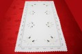 BIEŻNIK ŚWIĄTECZNY NA STÓŁ I ŁAWĘ 50x100cm BOŻE NARODZENIE DZWONEK PROSTOKĄT