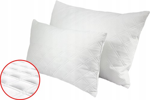 PIKOWANA PODUSZKA JASIEK | 30x50 40x60 | ANTYALERGICZNA CAŁOROCZNA BIAŁA