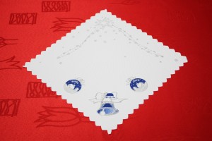 Serwetka świąteczna z nadrukiem Boże Narodzenie 30x30cm KWADRAT GRANATOWA FINLANDIA