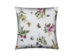 POSZEWKA NA PODUSZKĘ JASIEK 40x40cm 100% BAWEŁNA FLANELA | KWIATY NA ŁĄCE