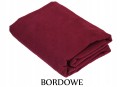 Prześcieradło Flanelowe 160x200 cm 100% Bawełna - Bordowe