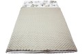 ŚPIWOREK DLA DZIECKA PRZEDSZKOLAKA 70x125 cm / 75x140 cm MINKY BEŻ + SAFARI BEŻ