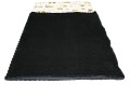 ŚPIWOREK DLA DZIECKA PRZEDSZKOLAKA 70x125 cm / 75x140 cm MINKY CZARNE + KOPARKI