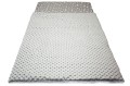 ŚPIWOREK DLA DZIECKA PRZEDSZKOLAKA 70x125 cm / 75x140 cm MINKY POPIEL + GWIAZDKI NA SZARYM