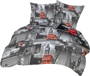 Pościel 100% BAWEŁNA KORA | 140x200cm (poszwa) + 1x 70x80cm (poszewka) | LONDYN