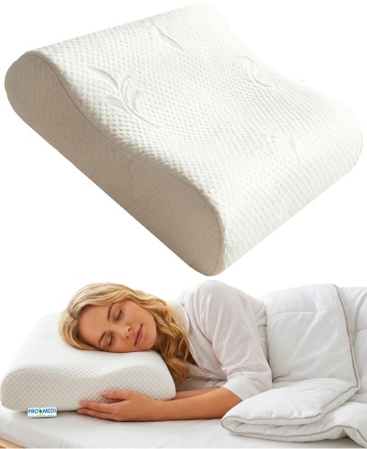 PODUSZKA ORTOPEDYCZNA PROFILOWANA 30x50cm VISCO Memory Foam®