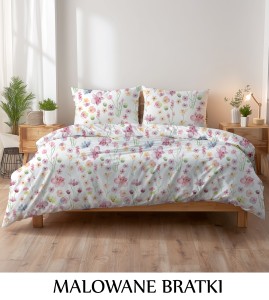 Pościel hotelowa 100% Bawełna Kora | MALOWANE BRATKI