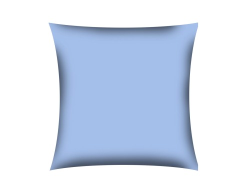 POSZEWKA NA PODUSZKĘ JASIEK 40x40cm 100% BAWEŁNA FLANELA | NIEBIESKA