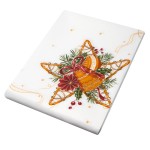 Obrus świąteczny 220x155cm Boże Narodzenie (Bożonarodzeniowy) SŁOMKA