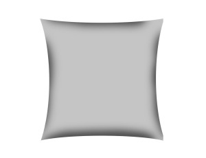 POSZEWKA NA PODUSZKĘ JASIEK 40x40cm 100% BAWEŁNA FLANELA | POPIEL