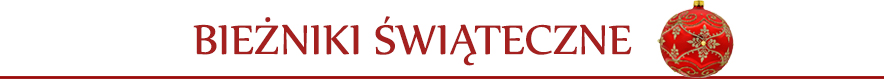 Bieżniki świąteczne Boże Narodzenie