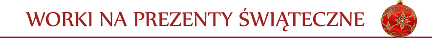 Worki na prezenty świąteczne